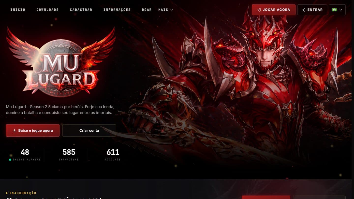 Mu Lugard — Plataforma de jogo online